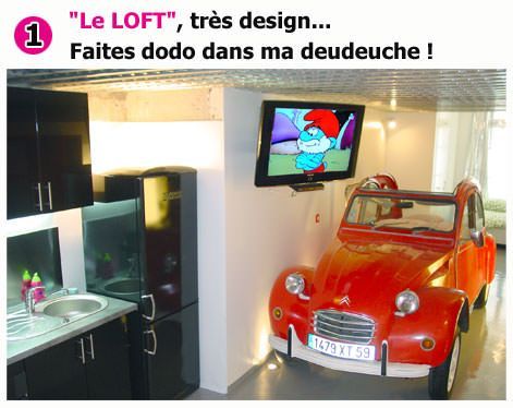 Loft insolite à Paris