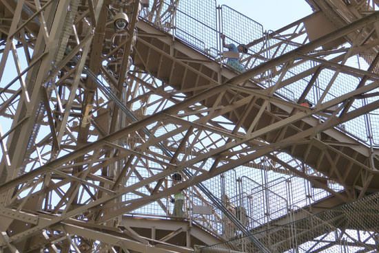 Escalier Tour Eiffel