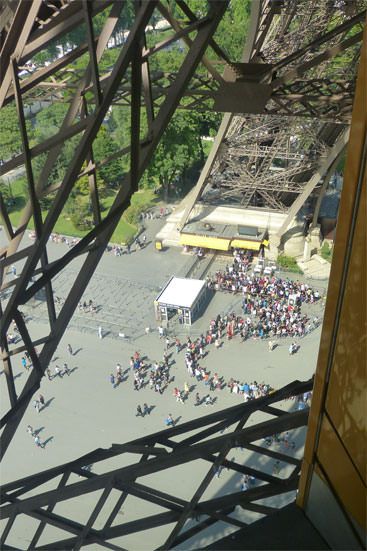 File d'attente Tour Eiffel