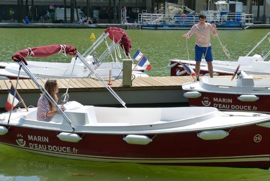 Marin d'Eau Douce Paris location bateau électrique