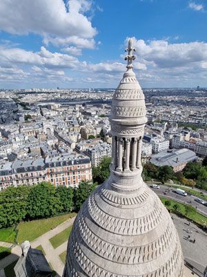 Vue de Paris à Montmartre