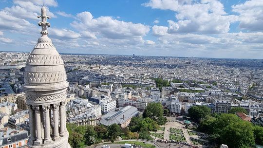 Vue panoramique de Paris