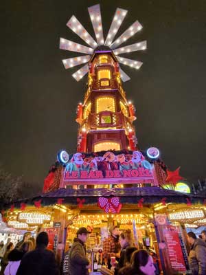 Bar marché de Noël des Tuileries